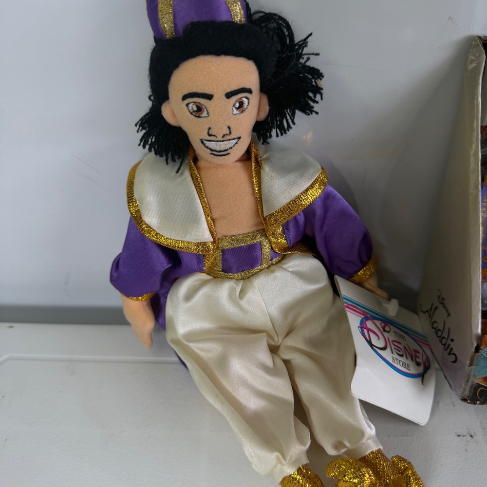 Disney Aladdin Bean Bag Plush Genie Character Made Exclusively for Disney Store